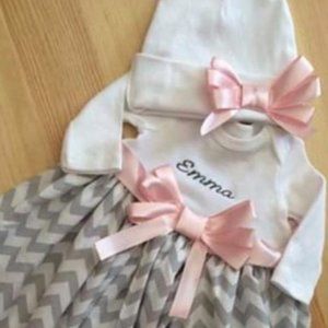 Layette gown newborn